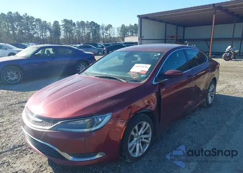 2015 Chrysler 200 Limited z USA, uszkodzony, nr VIN 1C3CCCAB0FN691021